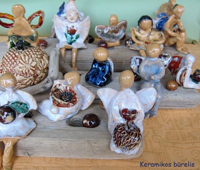 Keramikos darbai / H. Zudermano gimnazija